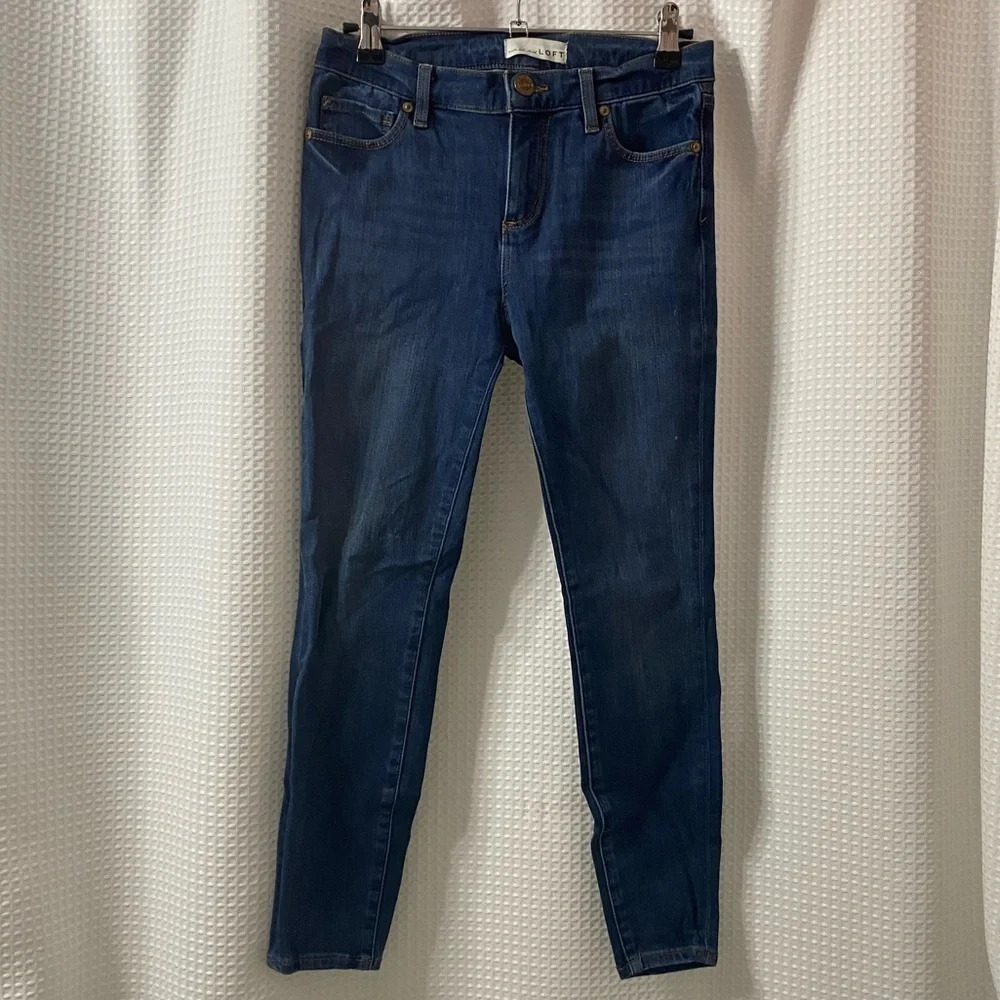 LOFT Petite Denim Leggings